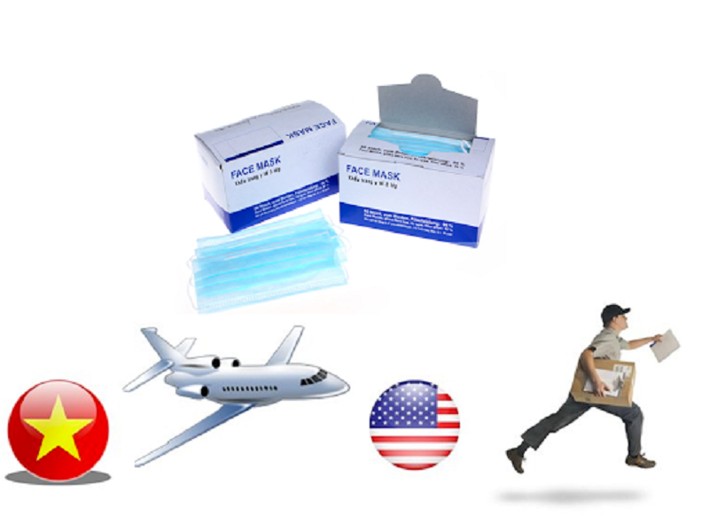 gui khau trang di my 2