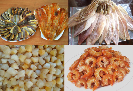 Mua các loại thực phẩm khô